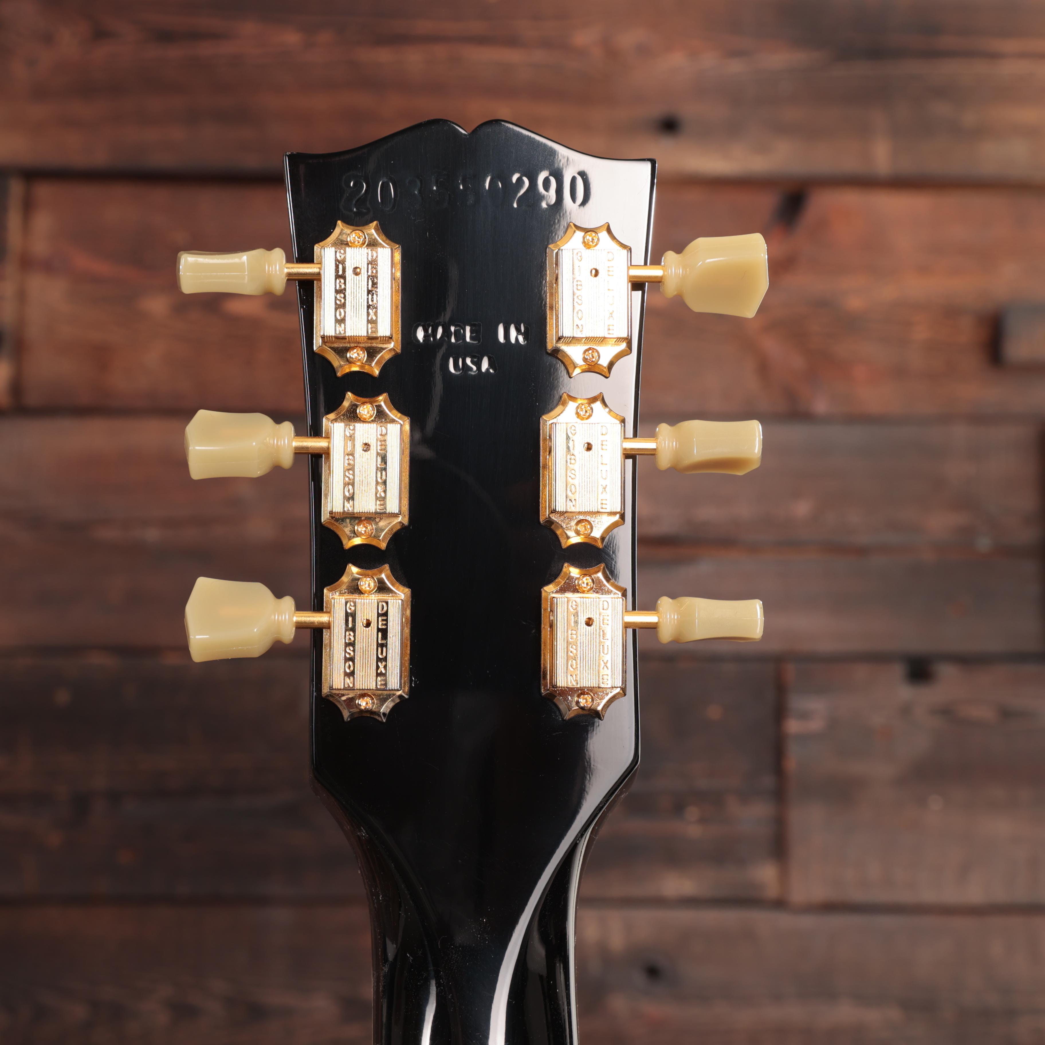 Gibson Les Paul Studio Electric Guitar in Ebony with Gold Hardware